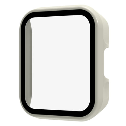 Vildt Flot Haylou SmartWatch LS02 Cover med Skærmbeskytter i Plastik og Hærdet Glas - Brun#serie_3