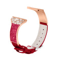 Haylou Solar LS05 / Xiaomi Mi Watch Color Echtes Leder und Strass armband