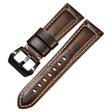 Unglaublich gut 24mm Echtes Leder armband